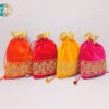 Velvet Gota Potli Bags