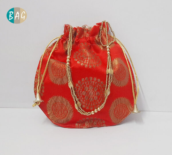 Silk Brocade Potli Bag