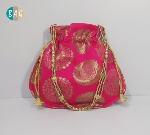 Silk Brocade Potli Bag