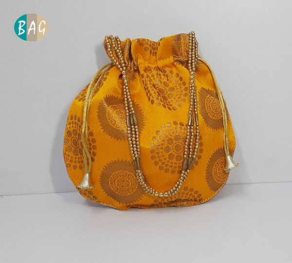 Silk Brocade Potli Bag