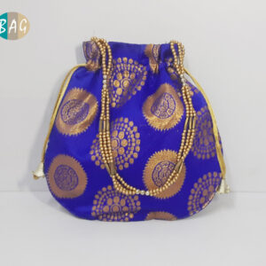 Silk Brocade Potli Bag