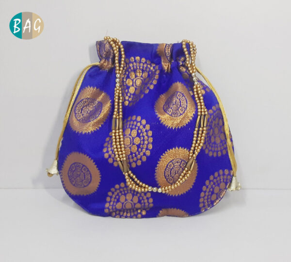 Silk Brocade Potli Bag