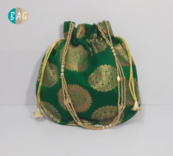 Silk Brocade Potli Bag