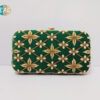 zardosi embroidered clutch purse