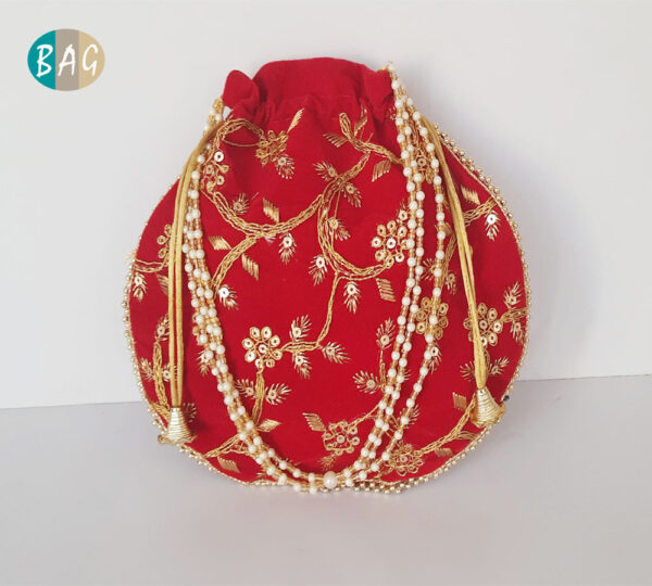 Velvet Potli Bags for Gift