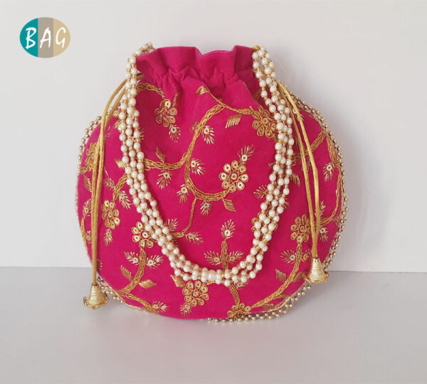 Velvet Potli Bags for Gift
