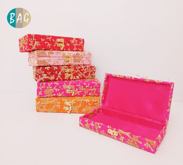 Embroidered Shagun Box