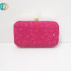 Lucknowi Embroidered Box Clutch