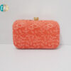 Lucknowi Embroidered Box Clutch