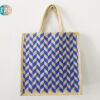 Printed Jute Shopping Bag