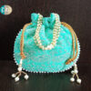 Lucknowi Embroidered Potli Bag