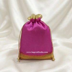 Gota Zari Lace Potli Bag