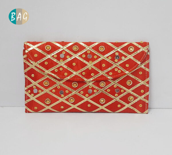 Gota Zari Clutch