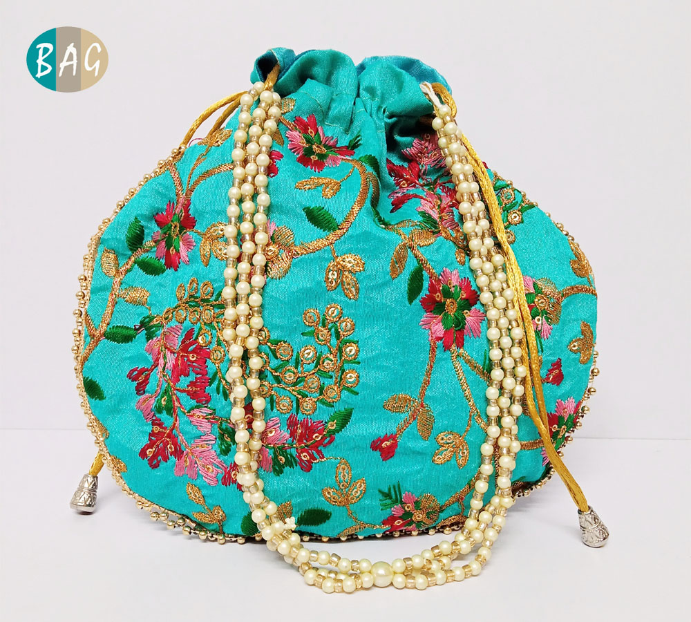 पोटली बैग बनाएं अपने हाथों से सिर्फ 10 मिनट में | potli bag/batuaa banana  sikhe | - YouTube
