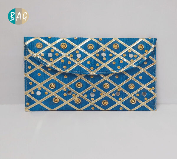 Gota Zari Clutch