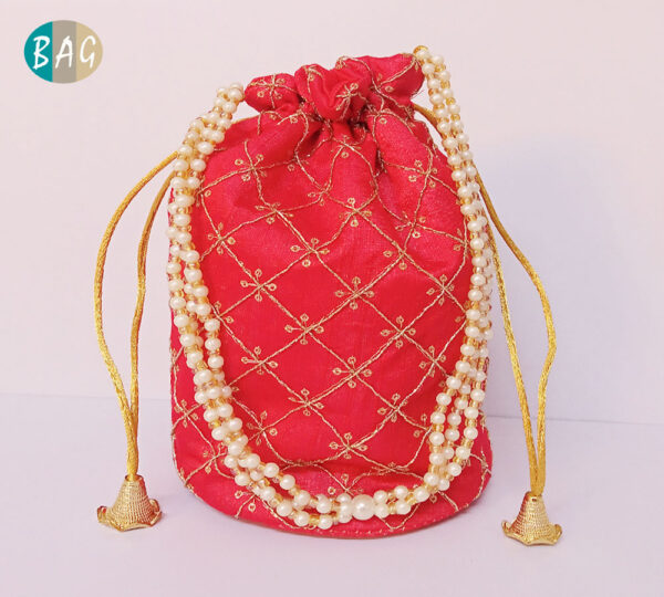 Embroidered Potli Purse