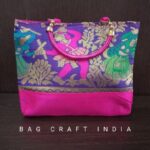 Radha Krishna Silk Handbags