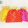 Polka Dot Print Potli Bags