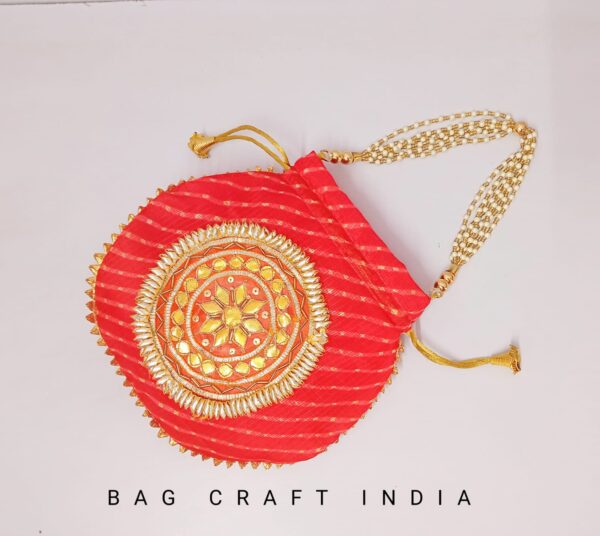 Gota Patti Ladies Potli Bags