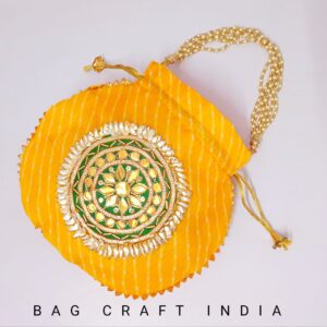 Gota Patti Ladies Potli Bags