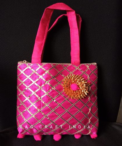 LAVINO PINK COLOURED STYLISH LADIES PURSE WITH HANDLE