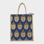 Buddha Printed Jute Bags