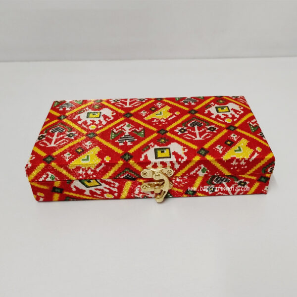 Patola Print Gaddi Cash Box