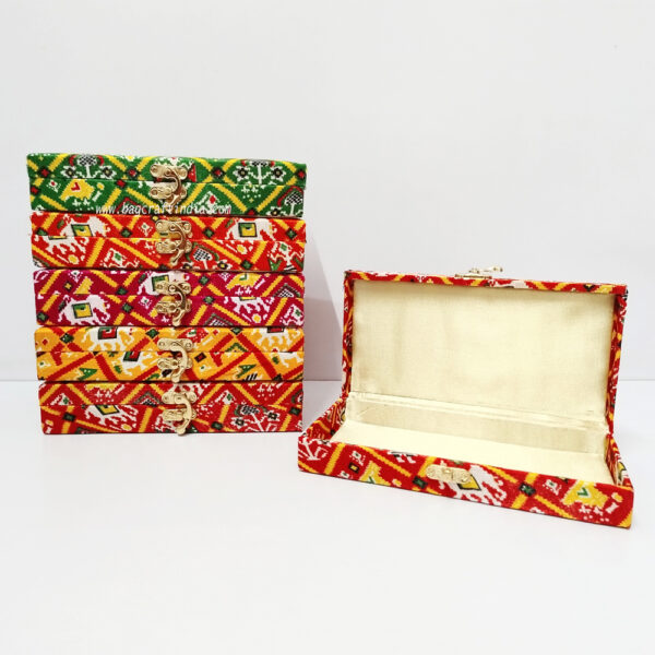 Patola Print Gaddi Cash Box