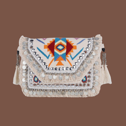 Core Hemp Crossbody Messenger Bag - ॐ Boho