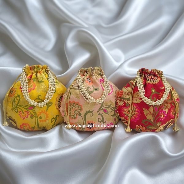 brocade potli bags