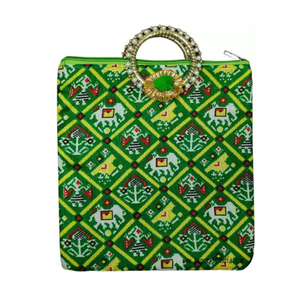 Patola Print Hand Purse