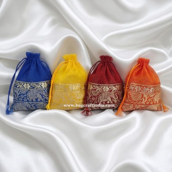 Organza Gift Potli Bags