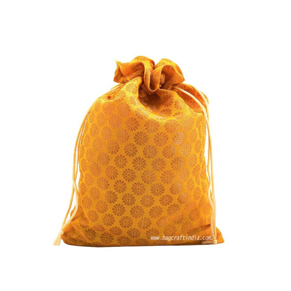 Silk Brocade Gift Potli Bags