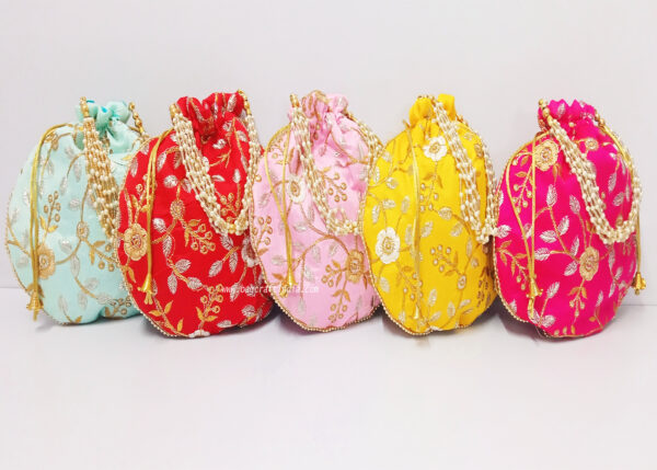 Indian Sequence Potli Bags