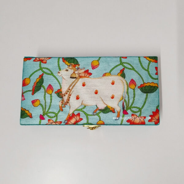 Cow Print Cash Box