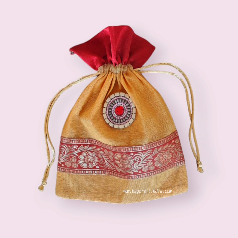 Bridal & Party Wear Multicolor Ethnic Designer Evening Potli Batua Bag at  Rs 670/piece in New Delhi