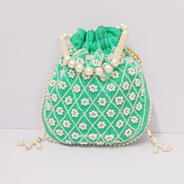 Glass Beads Potli Bags