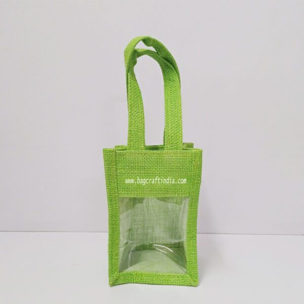 Transparent Jute Gift Bags for Wedding Favor