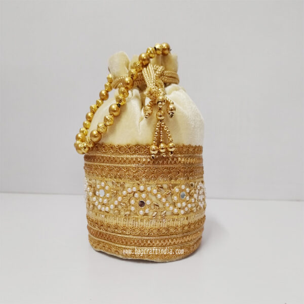 Gold Potli Bags