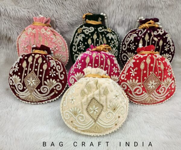 Zardozi Potli Bags