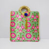 silk pichwai print handbags