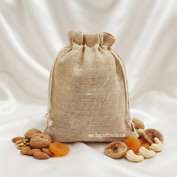 Cotton Jute Pouch for Packaging