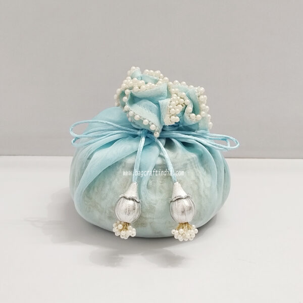 Tissue Potli Bag for Wedding