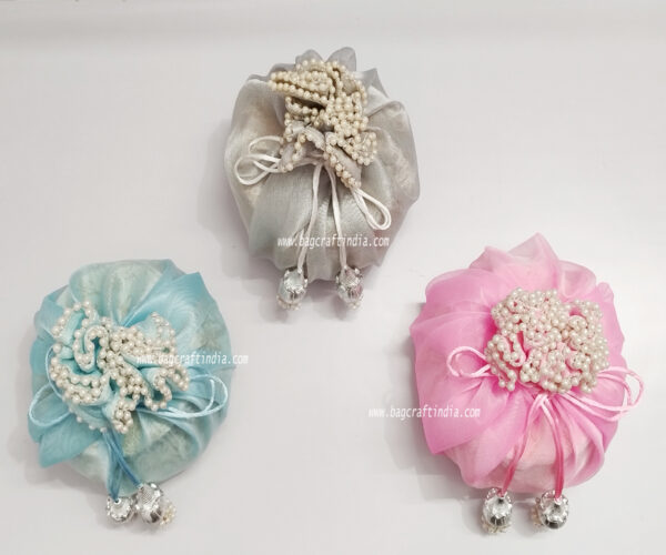 Tissue Potli Bag for Wedding