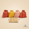 Gota Line Potli Bags for Wedding